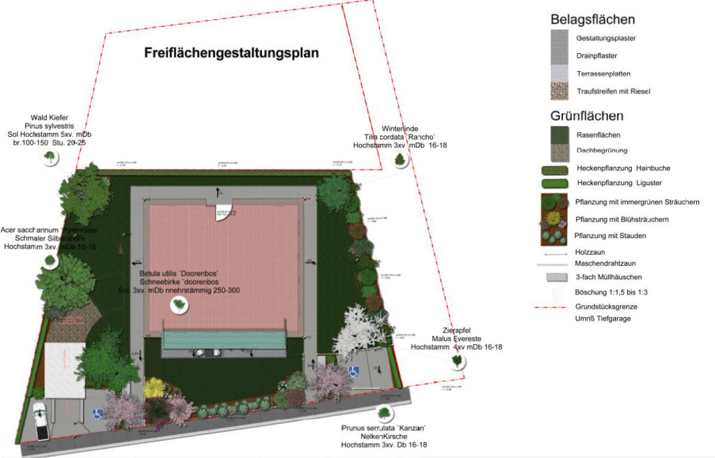 Gartenplanung und Freiflächengestaltung am Ammersee
